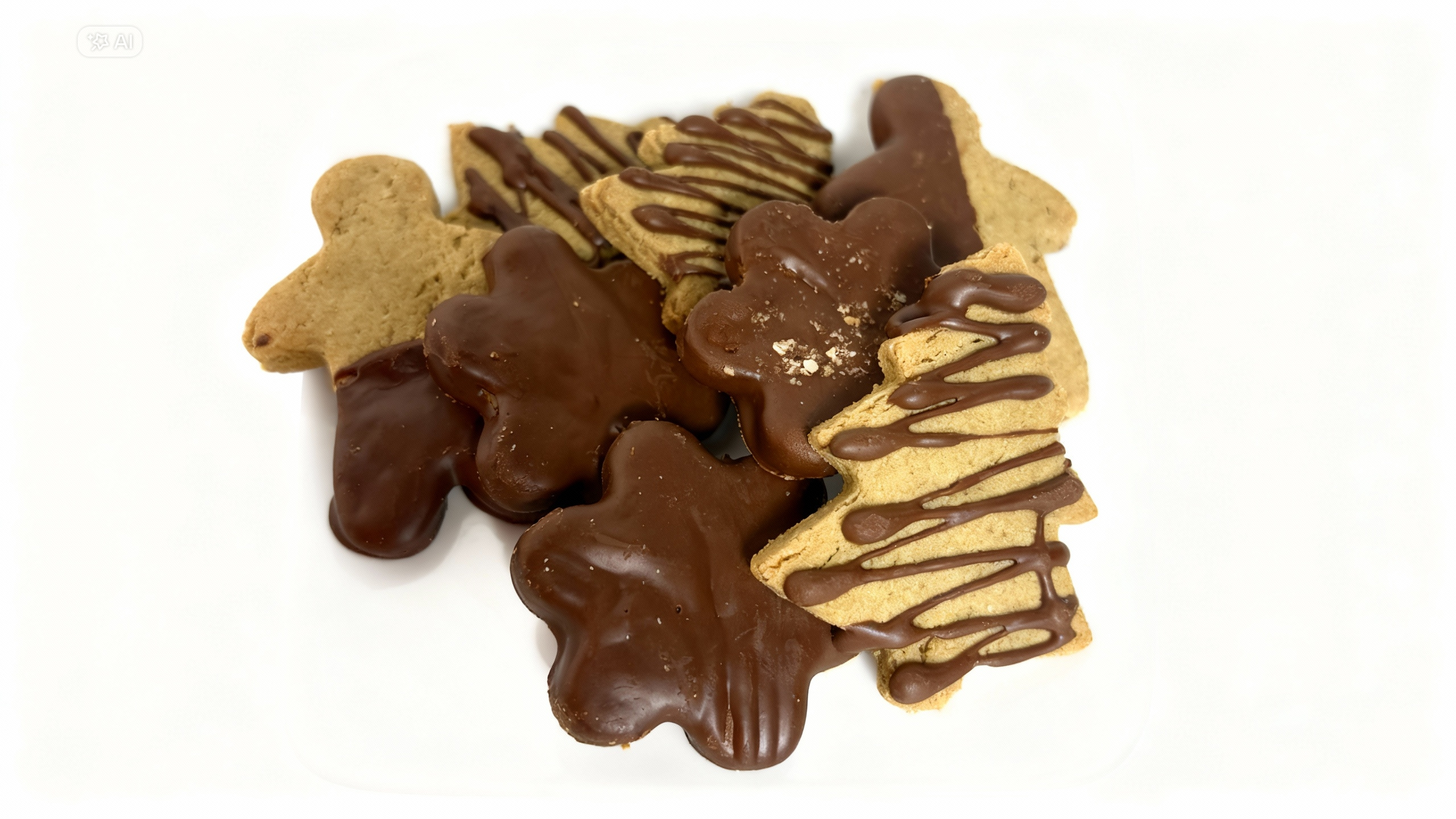 Galletas surtidas navideñas sin azúcar 100 gr - Imagen 2
