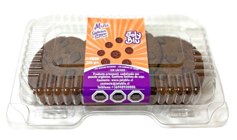 Mini galletón vegano con chispas de chocolate sabor cacao 256 gr